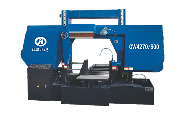 婺源GW4270/800双柱龙门卧式带锯床